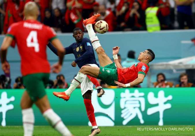 Bakal Berlaga Rebut Juara 3, Begini Perjalanan Maroko di Piala Dunia 2022