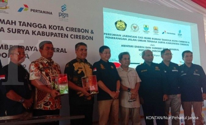 Kementerian ESDM resmikan PJU-TS di kabupaten Cirebon