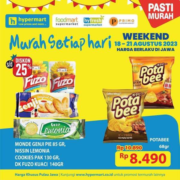 Katalog Promo JSM Hypermart Terbaru 18-21 Agustus 2023