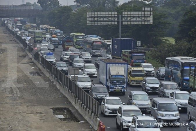 Mudik Lebaran, total 720.244 kendaraan keluar dari Jakarta melalui Cikarang