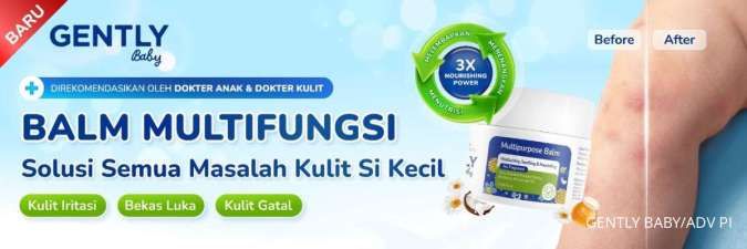 GENTLY Baby Hadirkan Multipurpose Balm untuk Bantu Atasi Masalah Kulit Anak