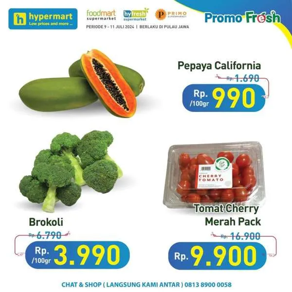 Promo Hypermart Hyper Diskon Weekday Periode 9-11 Juli 2024