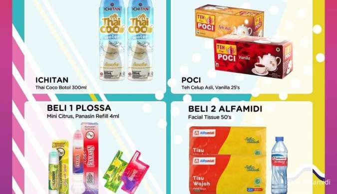 Promo Alfamidi Ngartis Periode 16-31 Januari 2025, Plossa Beli 1 Gratis 1