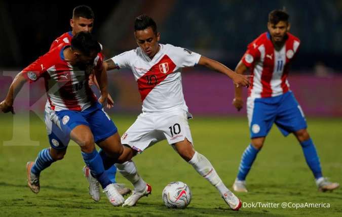 Hasil Copa America 2021 Peru vs Paraguay di perempat final