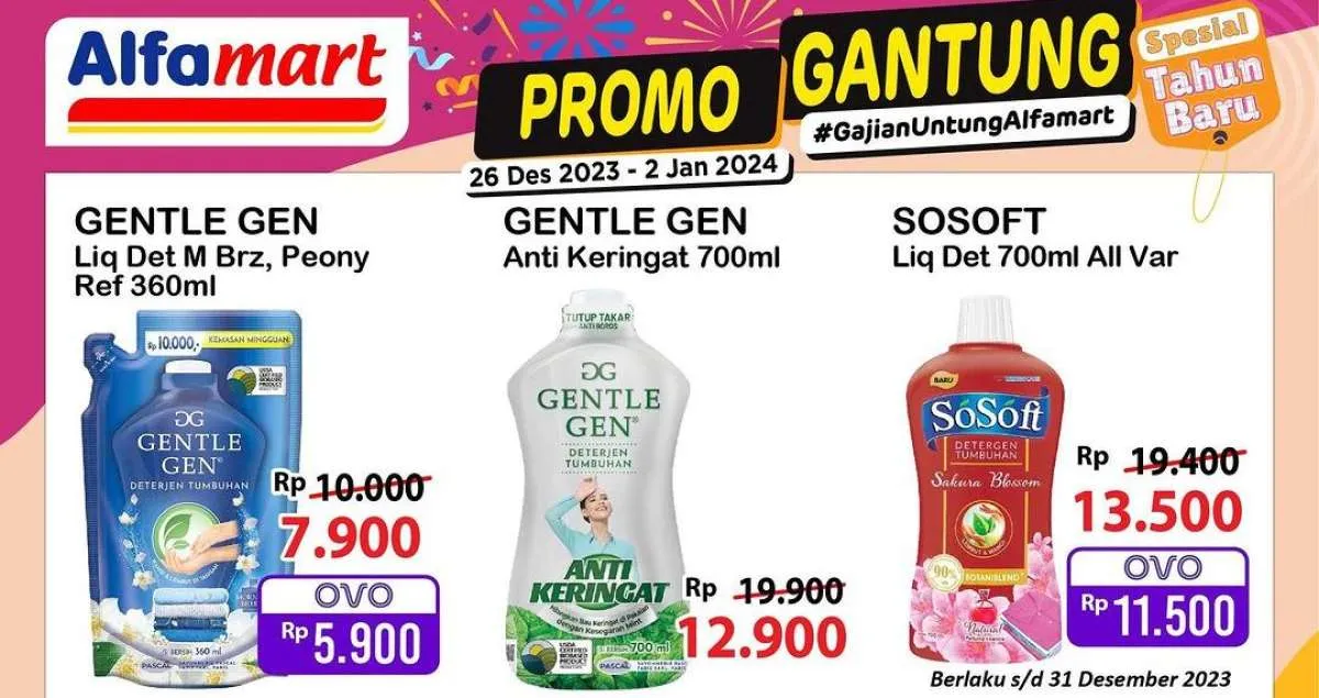 Promo JSM Alfamart Terbaru Desember 2023, Promo Alfamart Gantung Spesial Akhir Tahun