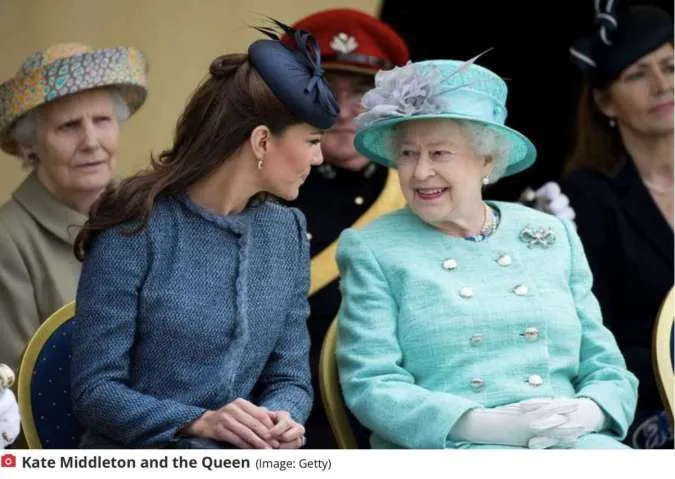Kedekatan Ratu Elizabeth II dan Kate Middleton