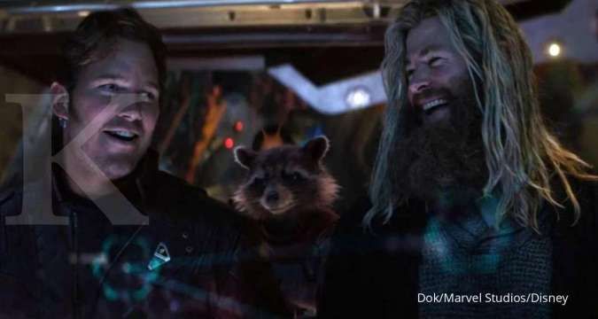 Perankan Thor, ini kesan Chris Hemsworth syuting dengan Chris Pratt