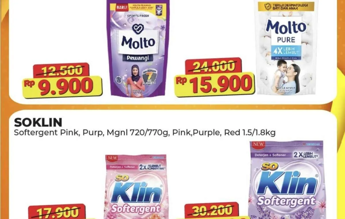 Promo Alfamart Paling Murah Sejagat 1-7 Februari 2025, Molto Mulai Rp 9.000-an