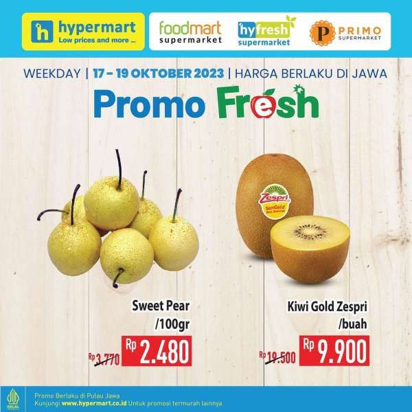 Promo Hypermart Terbaru 17-19 Oktober 2023, Hyper Diskon Weekday Pertengahan Bulan