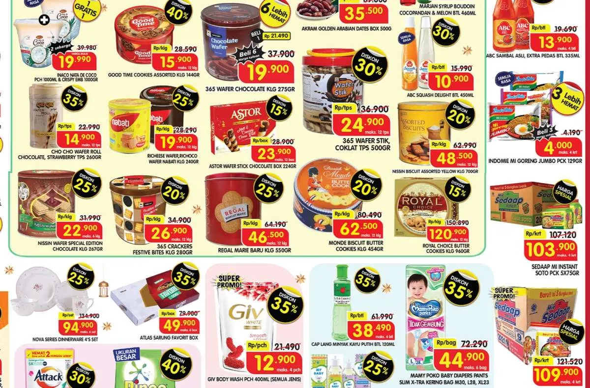 Promo JSM Superindo 14-16 Maret 2025, Beli 1 Gratis 1 Nata De Coco dan Es Krim