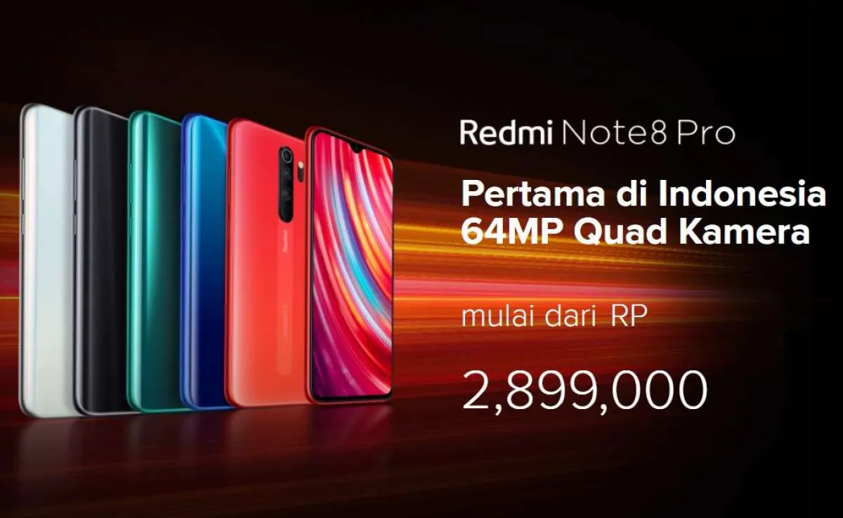 Daftar harga Redmi Note 8 Pro terbaru, kini dibanderol mulai Rp 2,8 jutaan 