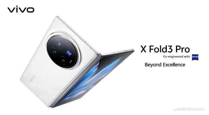  vivo di Indonesia, Hadirkan Foldable Smartphone Pertamanya lewat vivo X Fold3 Pro