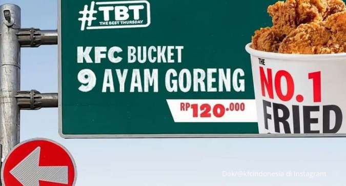 Promo KFC Hari Ini 6 Oktober 2022, Promo The Best Thursday Paket Lezat