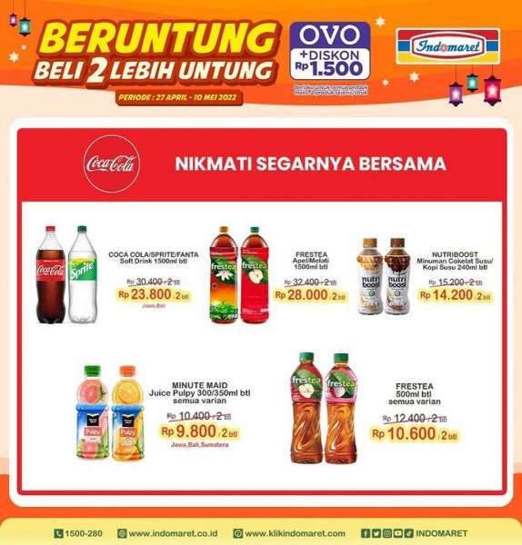 Promo Indomaret Super Hemat Mingguan Mulai 4-10 Mei 2022