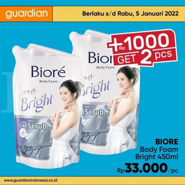 Promo Guardian +1000 Get 2 Pcs