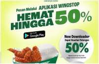 Promo Wingstop Via Aplikasi Banyak Untungnya, Jajan Hemat 50% hingga Buy 1 Get 1