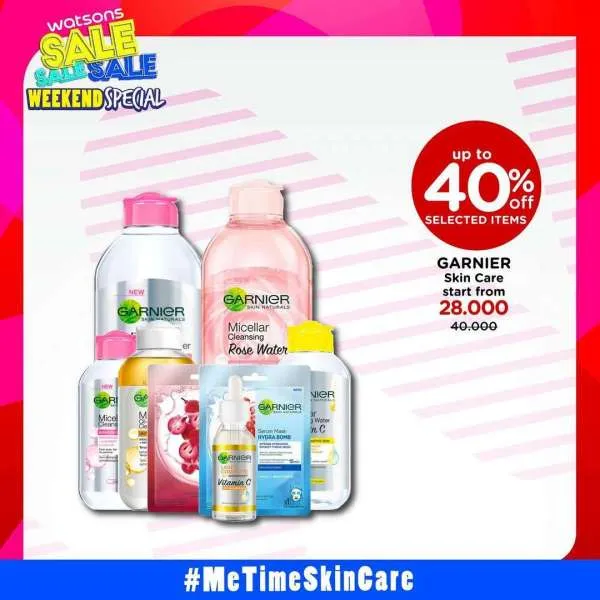 Promo Watsons Weekend Special Periode 7-10 April 2022