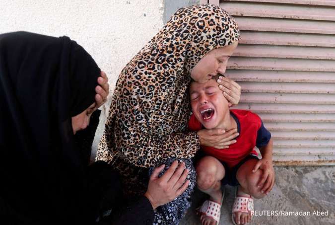 Serangan Israel di Dekat Klinik Gaza Tewaskan 10 Anak, Gencatan Senjata Masih Buntu