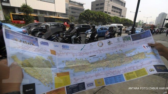 Pagi ini Jalan Thamrin ditutup polisi