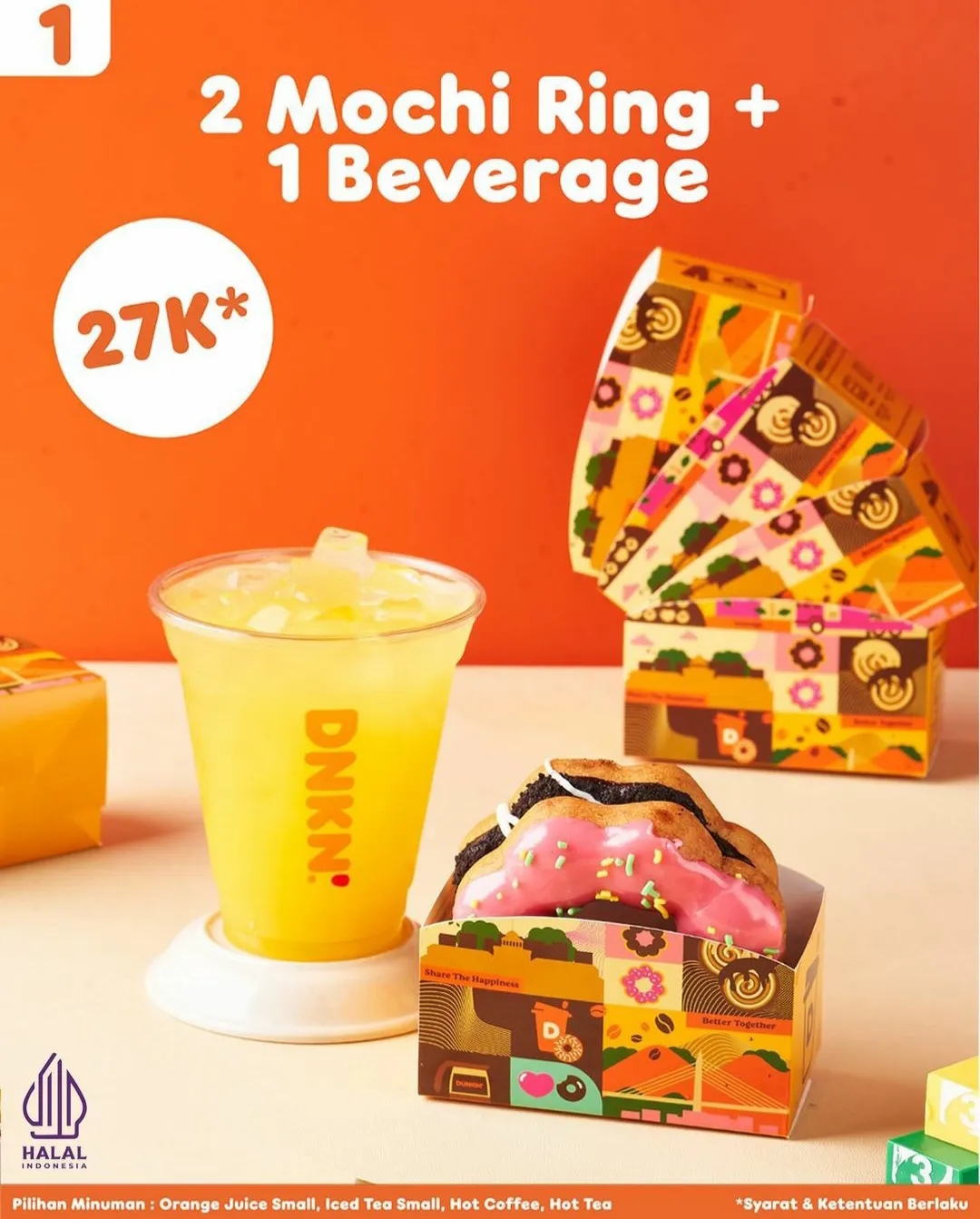 Promo Dunkin Paket Hemat di Bandung 1