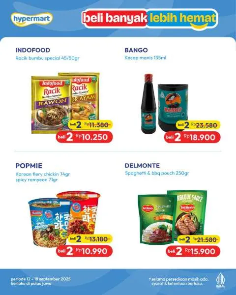 Promo Hypermart Beli Banyak Lebih Hemat Periode 12-18 September 2025