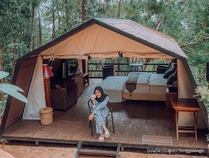 Bergelimang Cuan dari Usaha Tenda Bintang Lima