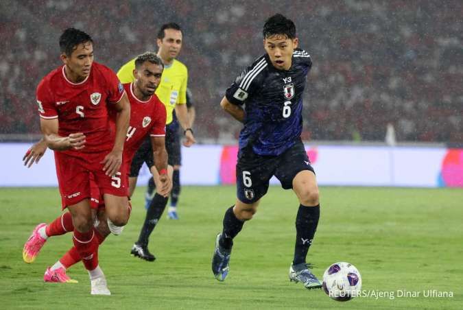 Garuda Tumbang di Kandang, Timnas Indonesia Kalah Telak 0-4 dari Jepang