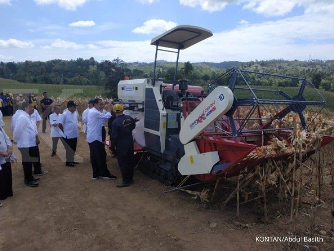 Dongkrak produktivitas jagung, Jokowi minta tingkatkan pemerataan pupuk dan benih