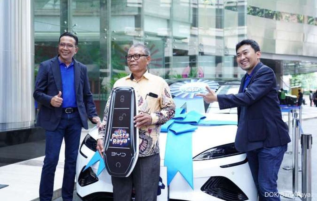 Bank Raya Umumkan Pemenang Pesta Raya Giatkan Inklusi Keuangan Digital di Masyarakat