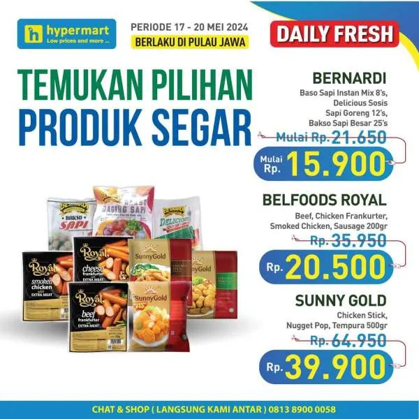 Promo JSM Hypermart Hyper Diskon Weekend Periode 17-20 Mei 2024