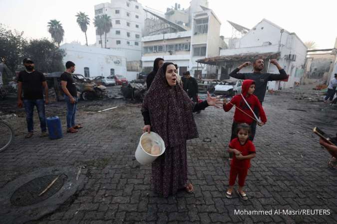 Israel Serang Kompleks Rumah Sakit di Gaza, Warga Sipil dan Jurnalis Jadi Korban