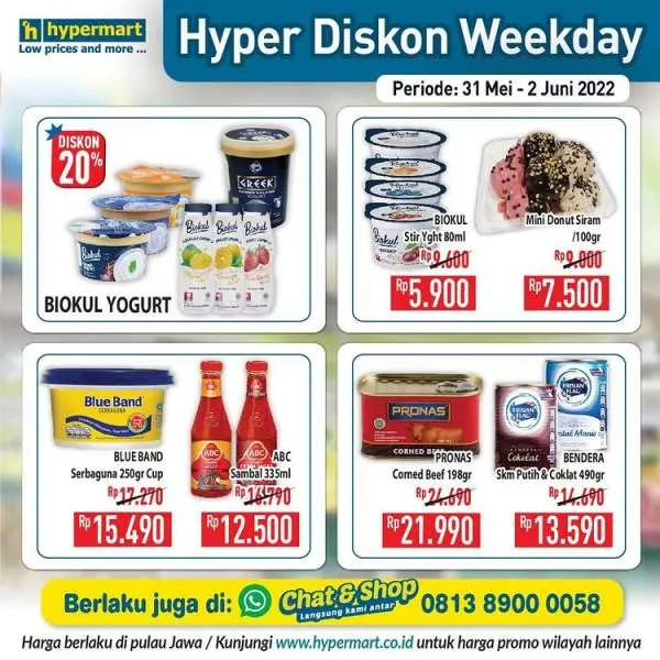 Promo Hypermart Mulai 31 Mei-2 Juni 2022