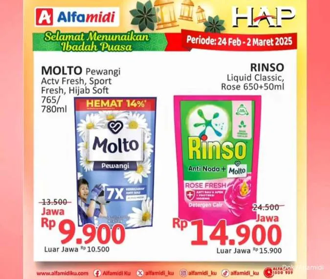 Promo Alfamidi Hemat Satu Pekan Periode 24 Februari-2 Maret 2025