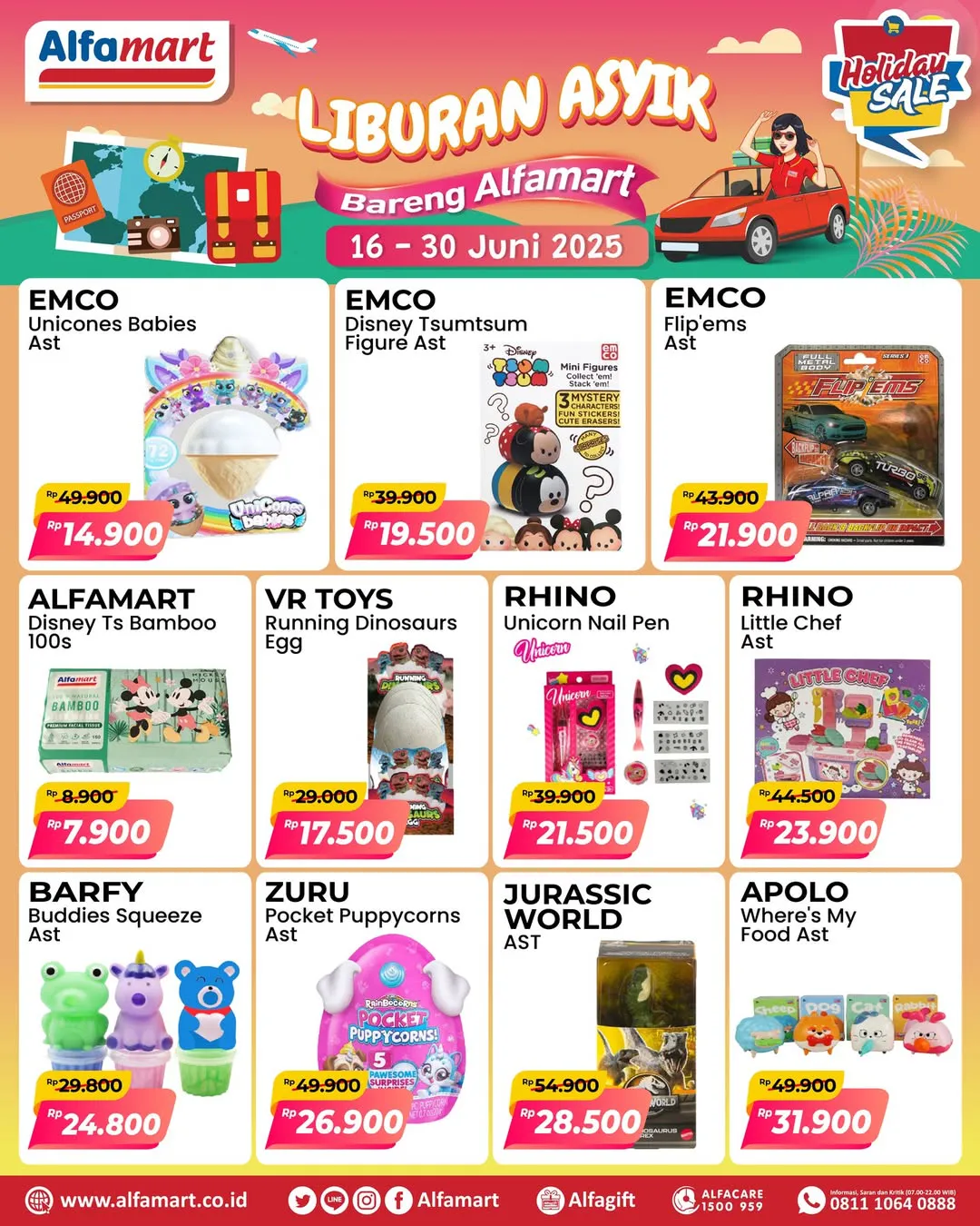 Promo Alfamart Liburan Asyik Periode 16-30 Juni 2025