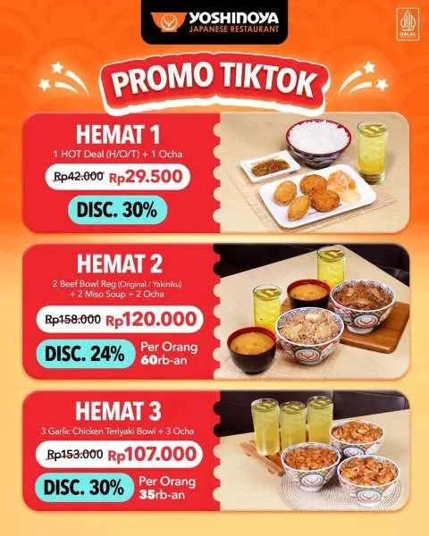 Promo Yoshinoya TikTok