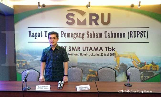 SMR Utama (SMRU) menargetkan produksi overburden 30 juta bcm