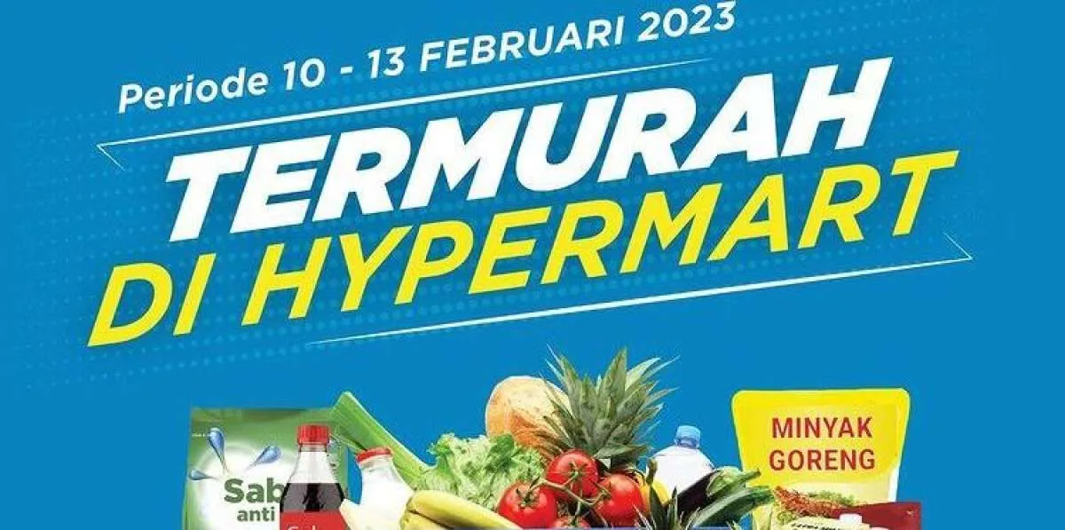 Promo JSM Hypermart 10-13 Februari 2023, Katalog Hyper Diskon Weekend Mulai Jumat