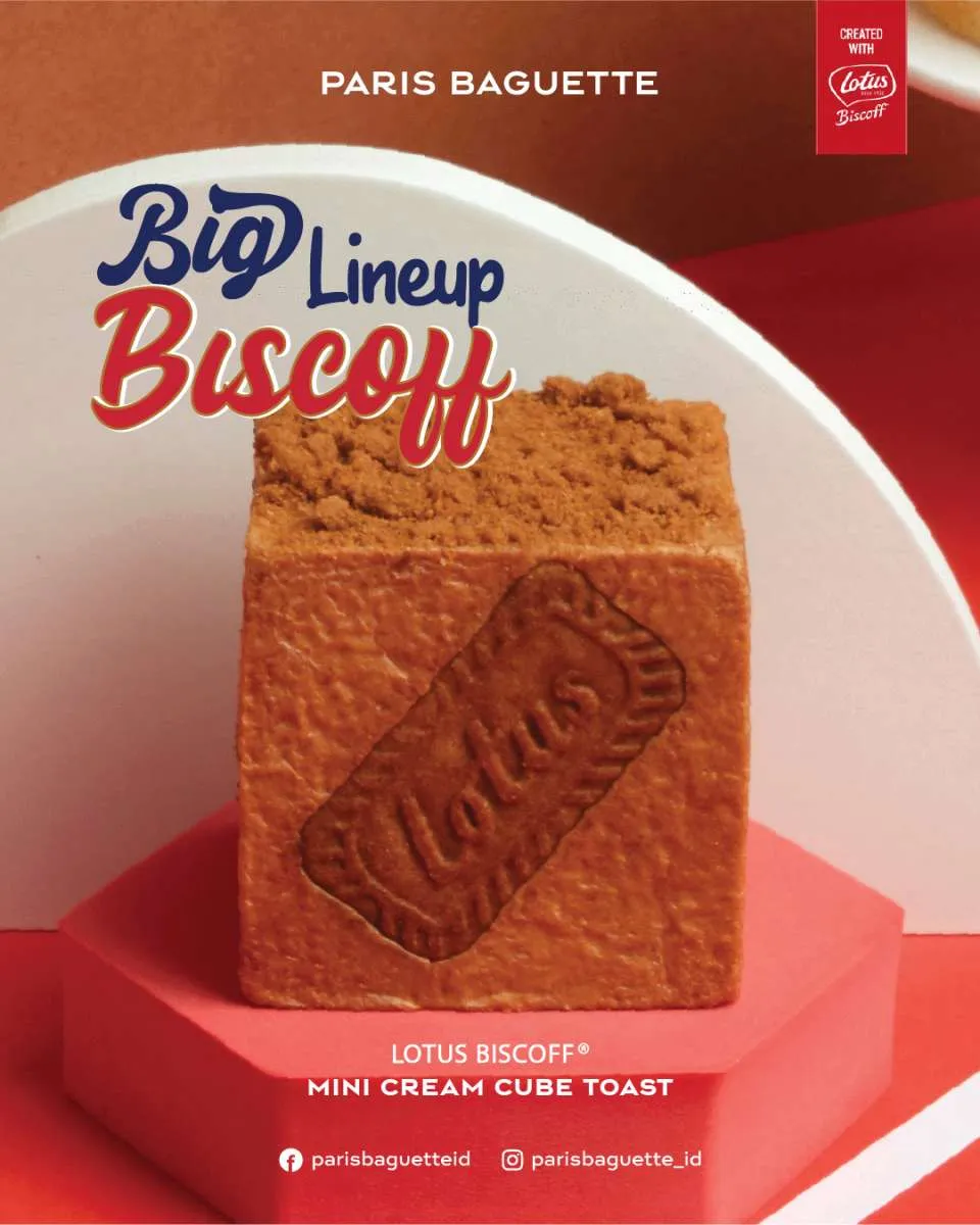 Paris Baguette Hadirkan Aneka Menu Lotus Biscoff, Tertarik Mencoba?