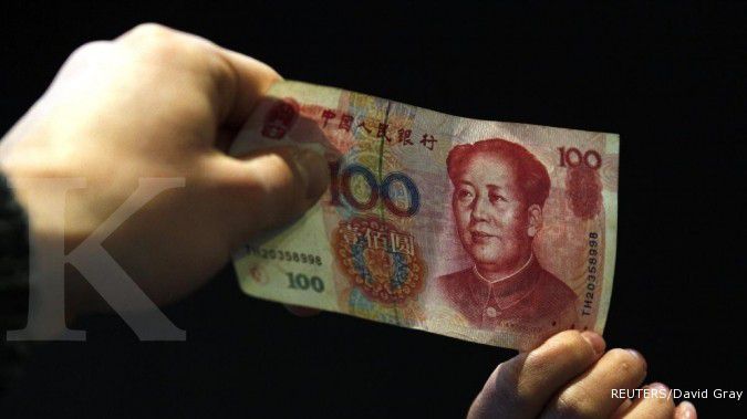 PBOC tetapkan yuan di tingkat terendah empat pekan