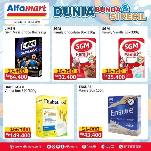 Harga Promo Alfamart Terbaru 16-31 Juli 2023