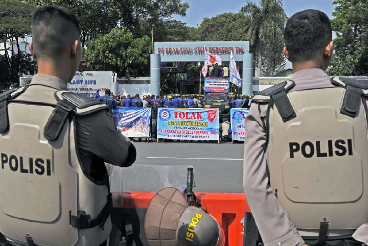 9.236 Personel TNI-Polri disiagakan untuk kawal aksi demo menolak UU Cipta Kerja