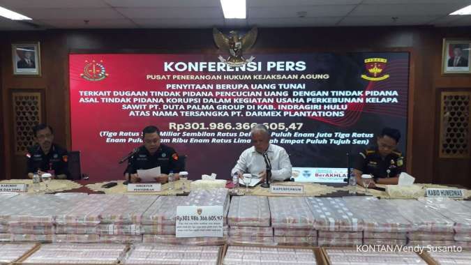 Kejagung Sita Rp 301 Miliar Terkait Kasus TPPU Grup Duta Palma