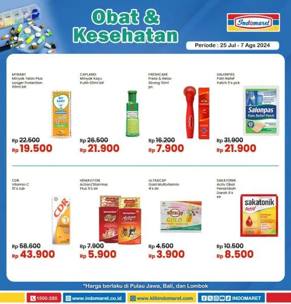 Promo Indomaret Super Hemat Periode 25 Juli-7 Agustus 2024