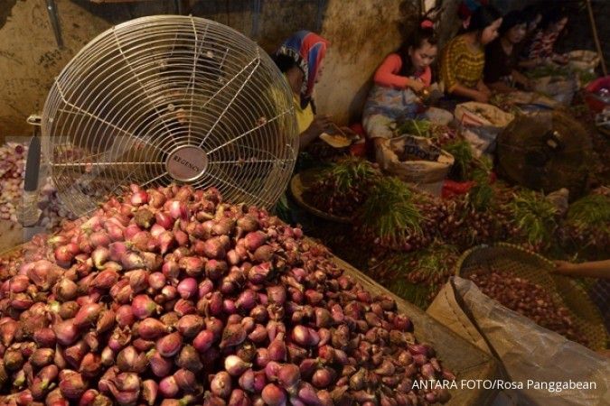 Pastikan Stok Aman, Pemerintah Lepas 175 Ton Bawang Merah ke Pasar Induk Kramat Jati